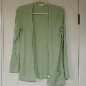 Light green Banana Republic cardi
